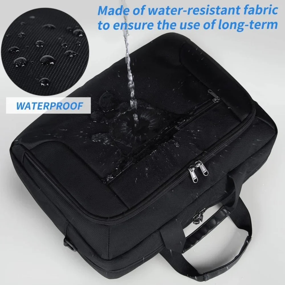 Men's Black waterproof Laptop bag 17.3 Inch